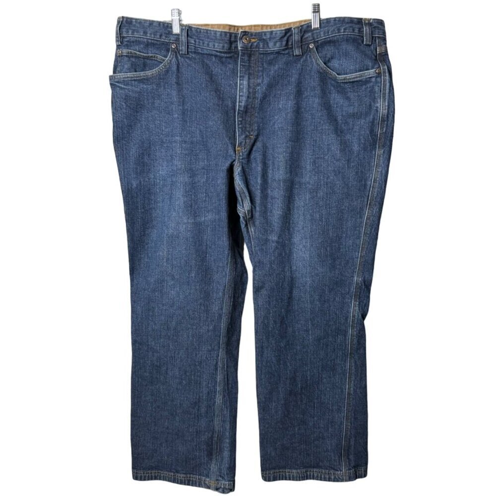 Duluth Flex Ballroom‎ Jeans Mens 44x29 READ Work Durable Straight Leg